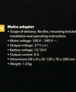 Coupon 🎁 Dometic MPS-50A Converter In 150W 110-240VAC Out 24VDC 😀 -Dometic best sale 13875 3 n