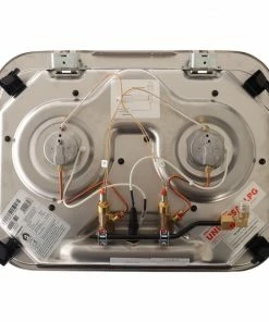 Cheap ⭐ Dometic 2 Burner Gas Stove With Glass Lid 🥰 -Dometic best sale 166404 7 n