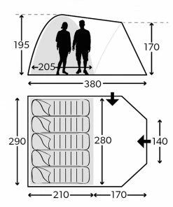 Wholesale ✨ Dometic Brighton 5 Person Tent Grey ✔️ -Dometic best sale 171355 temp2