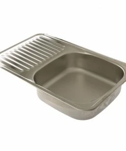 Cheap 👍 Dometic Sink/Drainer With Plug And Waste Outlet 590 X 370mm 🔥