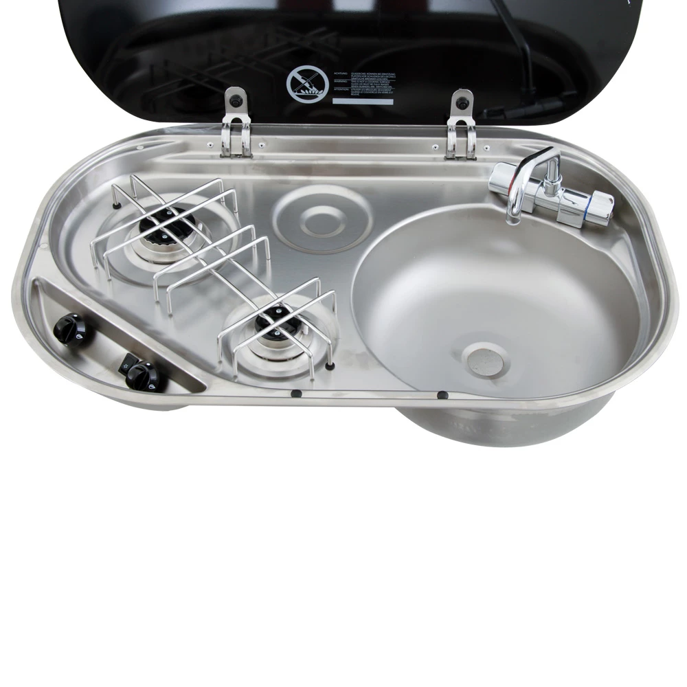 Discount 👏 Dometic 2-Burner Gas Hob With RH Sink And Fold Down Tap 👏 7 Discount 👏 Dometic 2-Burner Gas Hob With RH Sink And Fold Down Tap 👏 - Image 5