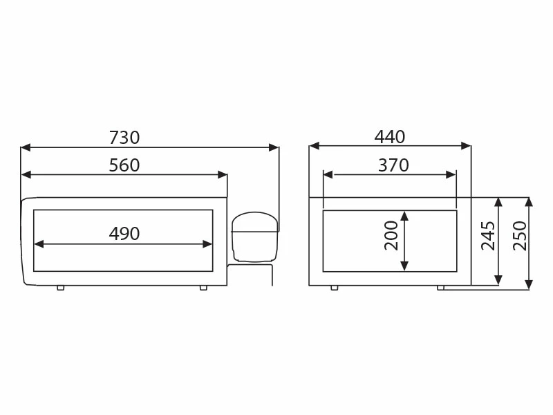 Cheap ✔️ Dometic CD-30 CoolMatic Built-In Drawer Fridge 30L 12/24V 🎉 4 Cheap ✔️ Dometic CD-30 CoolMatic Built-In Drawer Fridge 30L 12/24V 🎉 - Image 2